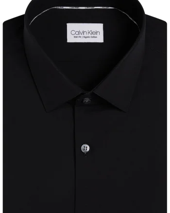 Camasa slim fit uni, Bleumarin inchis