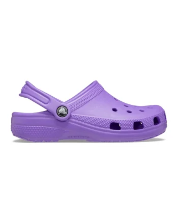 Saboti slingback cu perforatii, Ametist