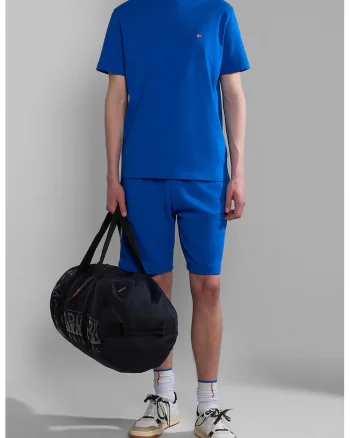 Tricou regular-fit de bumbac Salis, Albastru indigo