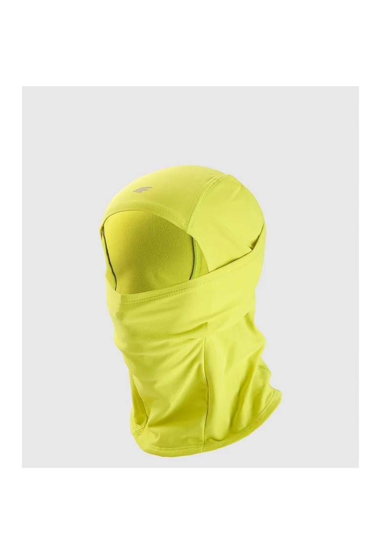 Cagula sport unisex  cu elemente reflectorizante, poliester, verde, S/M