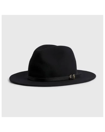 Palarie Dama,  Negru, Logo Metalic 2252, Negru