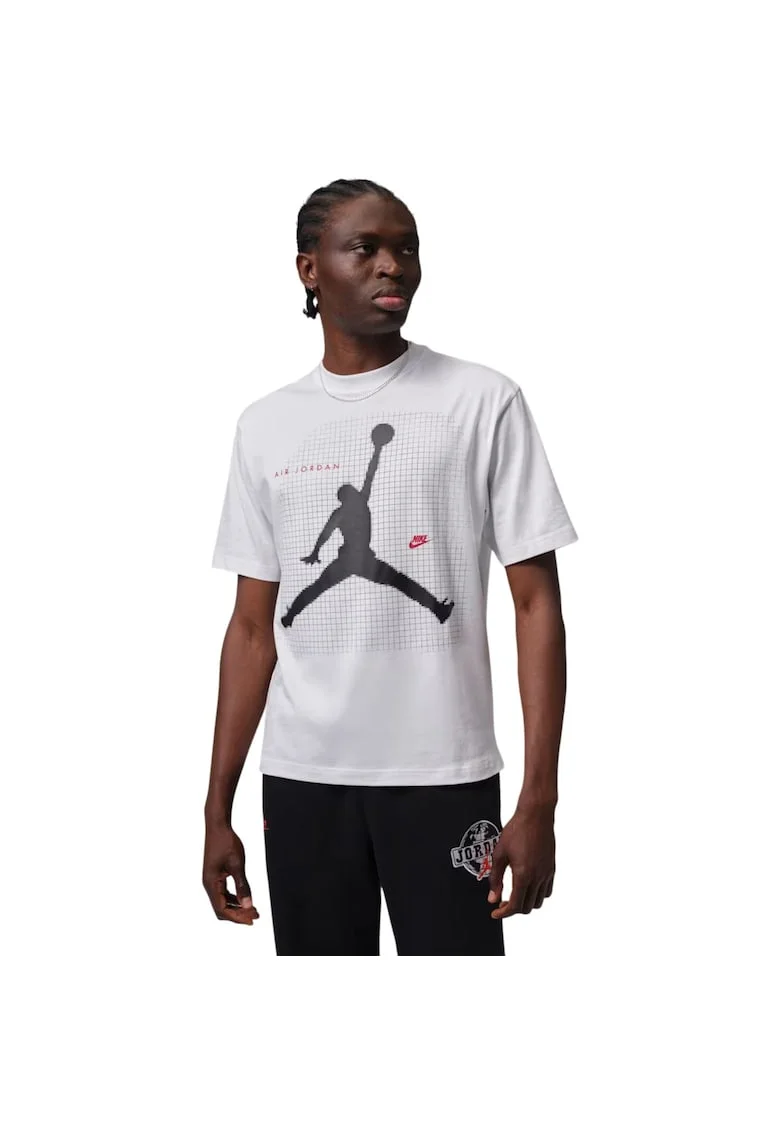 Tricou  Jumpman Blur GFX 53793, Alb
