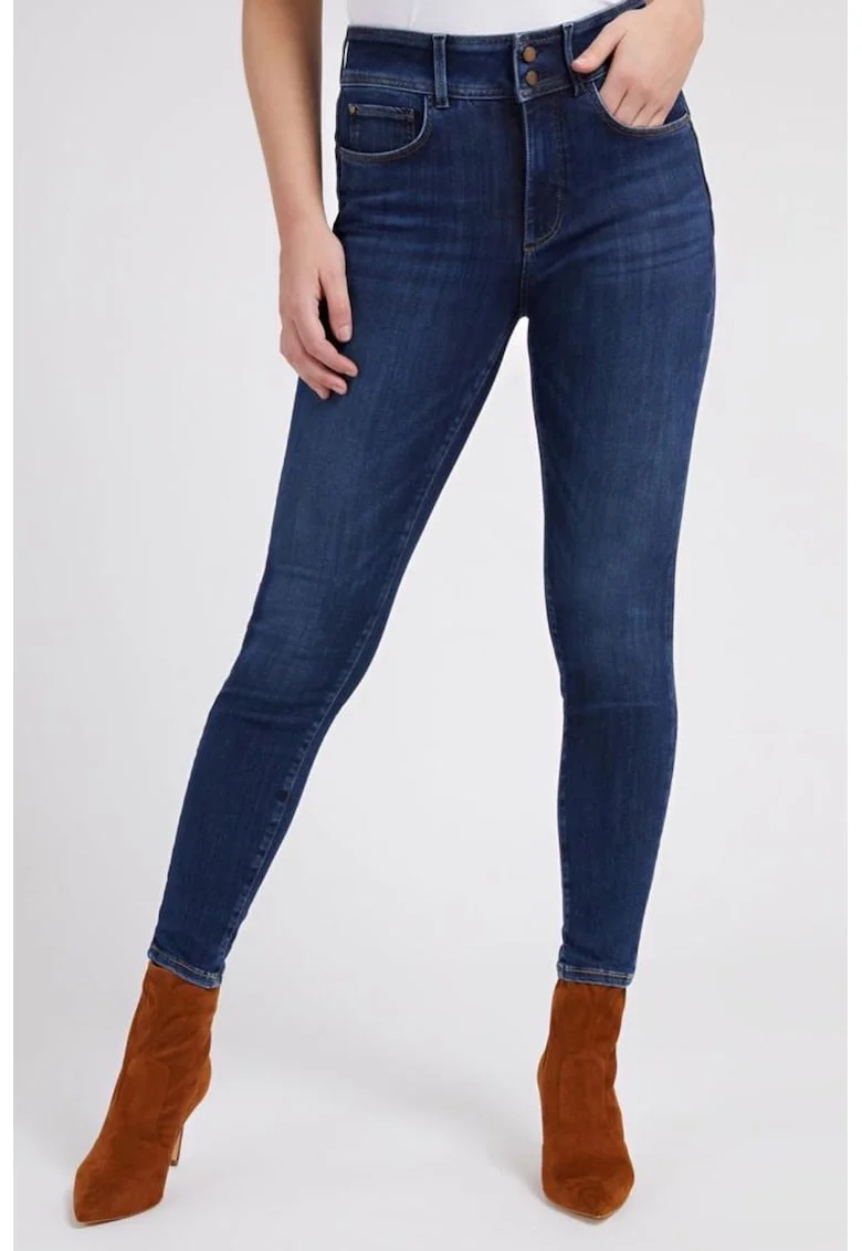 Blugi Dama,  Albastru, Skinny - 69702, Albastru