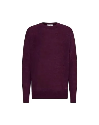 Bluza Barbati,  Visiniu, Lana Alpaca, M Visiniu