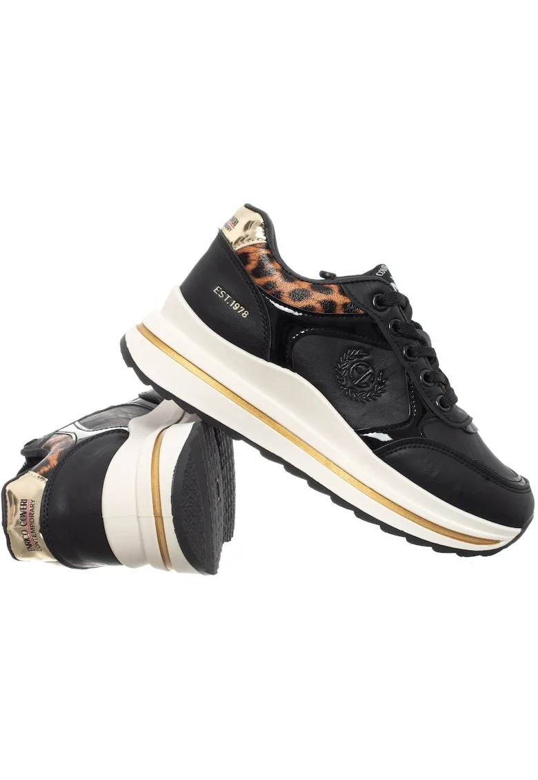 Pantofi sport dama QUEEN LUX,  sintetic/textil, multicolor