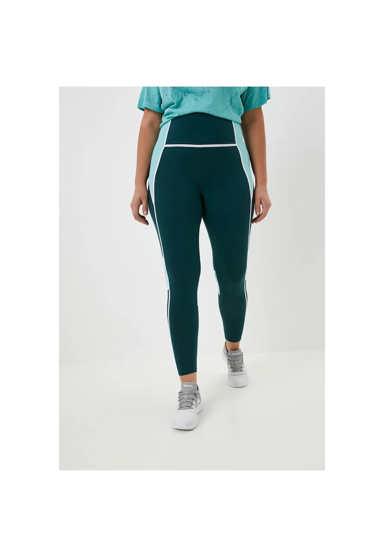 Colanti sport dama HG1582,  Verde, Poliamida/Elastan,