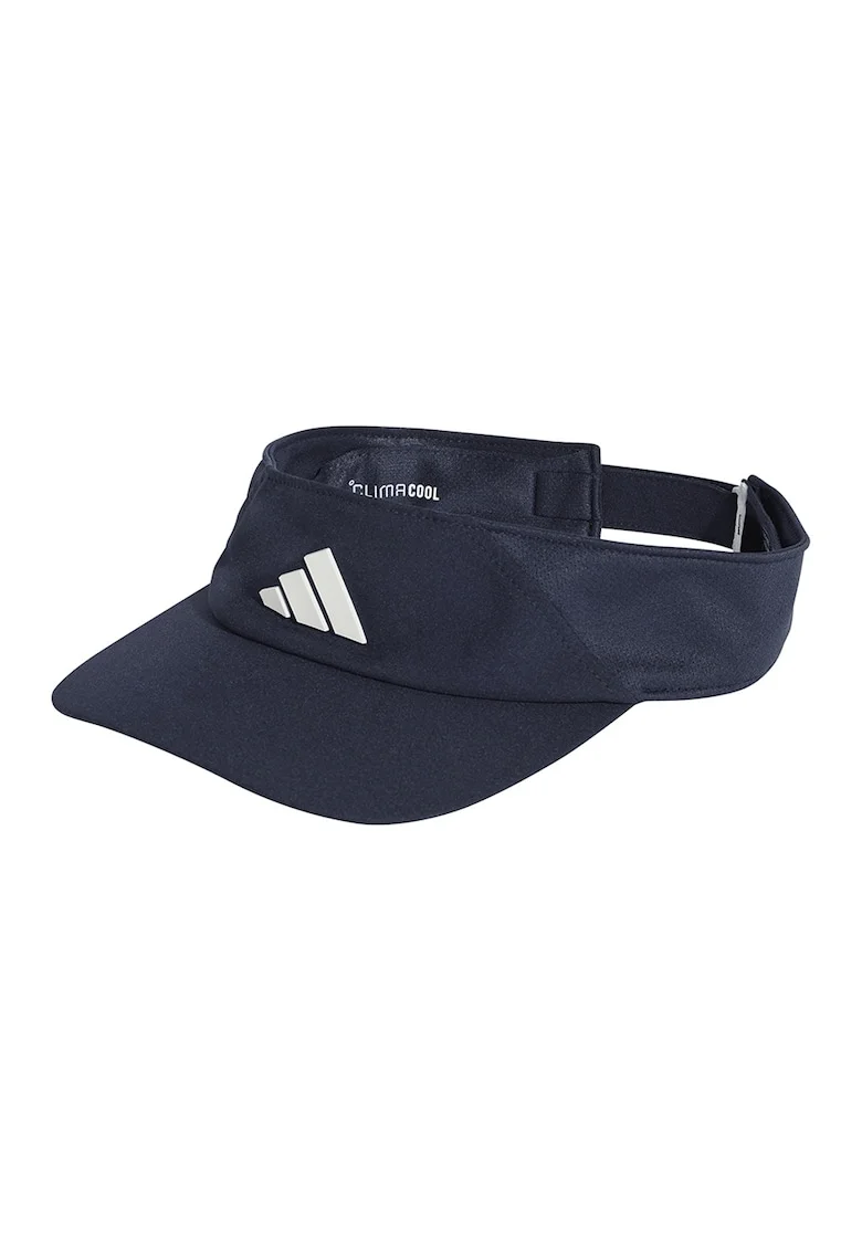 Vizor unisex cu logo pentru antrenament, Bleumarin