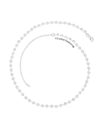 Choker Tennis 3mm cu cristale Swarovski®