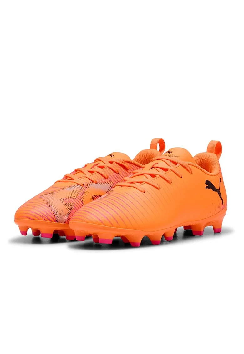 Ghete de fotbal pentru copii,  Future 8 Play FG/AG, 108622 03, portocaliu,