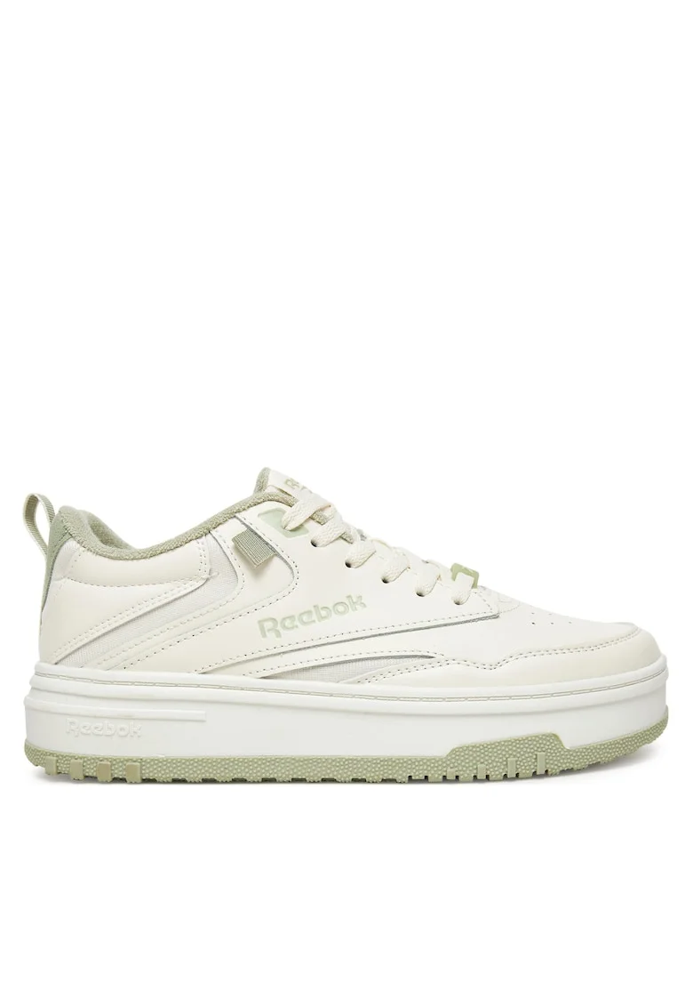 Pantofi sport dama  REE VAMP, piele naturala, ecru