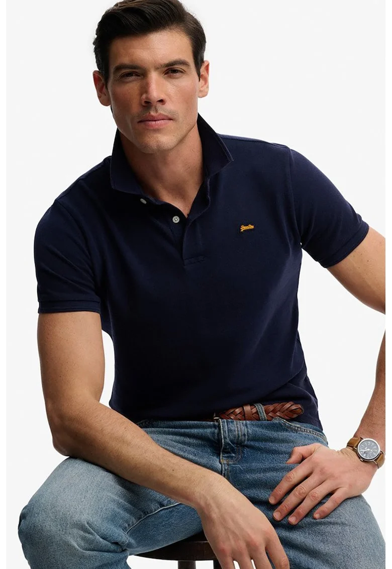 Tricou polo regular fit, Albastru ultramarin