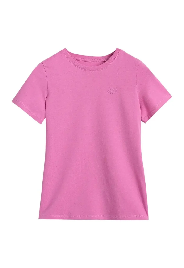 Tricou copii  supradimensionat, bumbac, roz