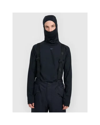 Bluza termica  barbati, gluga, poliester, Bleumarin