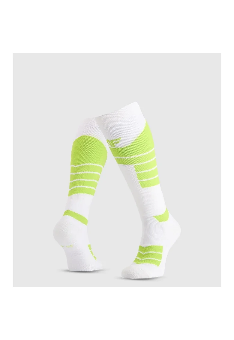 Sosete sport barbati,  poliester, tehnologie 4FWarm, verde,