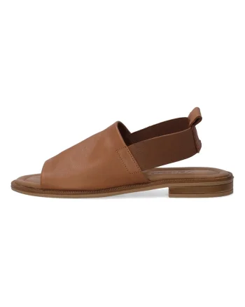 Sandale slingback uni din piele