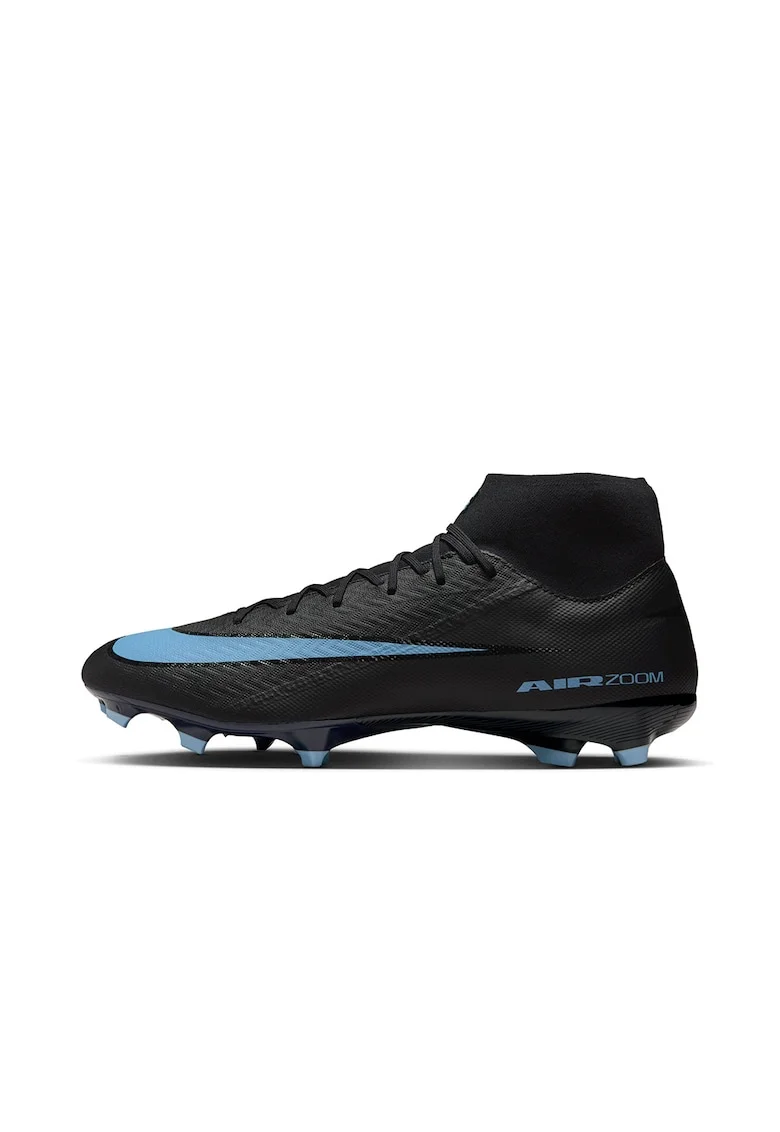 Pantofi cu crampoane pentru fotbal Mercurial Superfly 10 Academy, Negru/Albastru prafuit