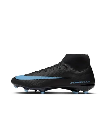 Pantofi cu crampoane pentru fotbal Mercurial Superfly 10 Academy, Negru/Albastru prafuit