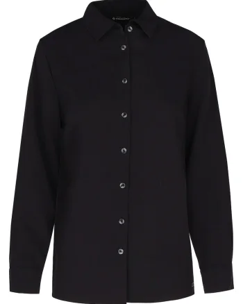 Camasa dama, casual/eleganta, Comfort Fit,  K-Akre, negru, Negru