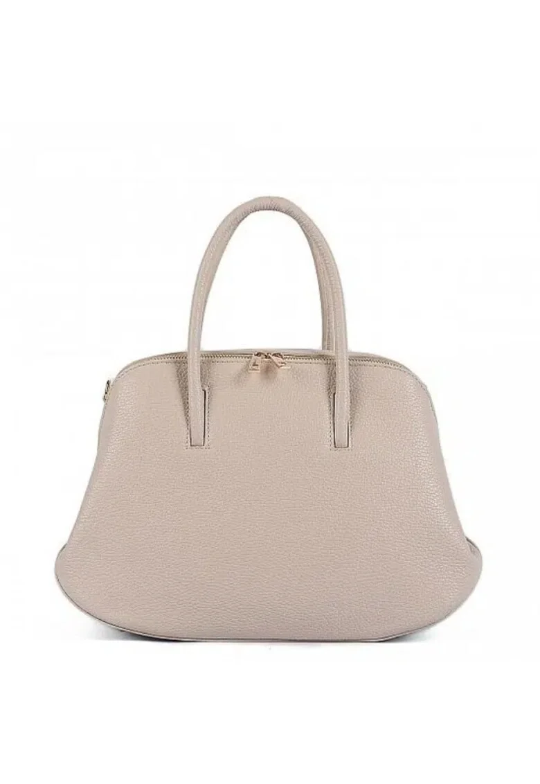 Geanta dama din piele naturala  Elaine, Roz, 29 x 20 x 11 cm