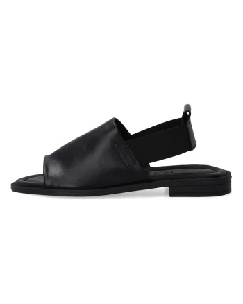 Sandale din piele cu curea elastica