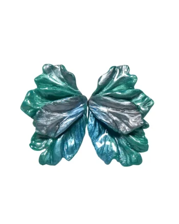 Cercei Marilu, Verde/Turcoaz/Albastru/Argintiu
