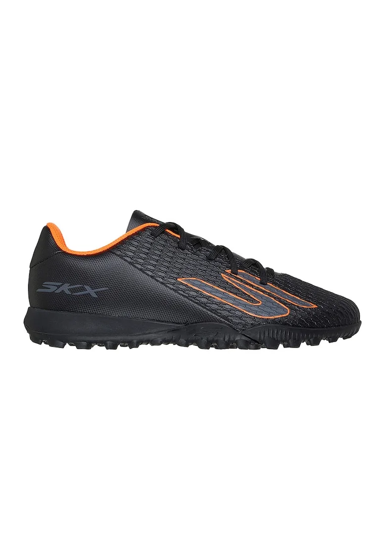 Pantofi SKX 2 Jr cu logo pentru fotbal, Negru