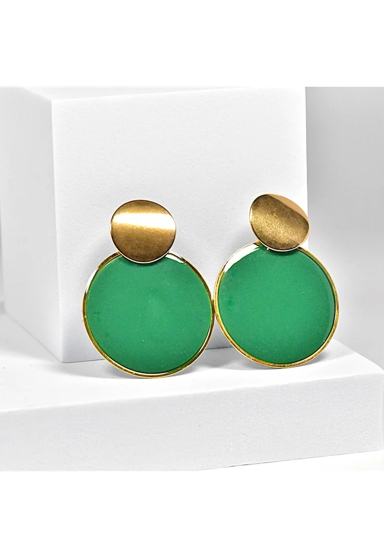Cercei Asha, Verde/Auriu