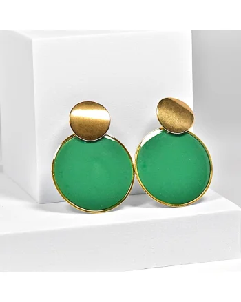 Cercei Asha, Verde/Auriu