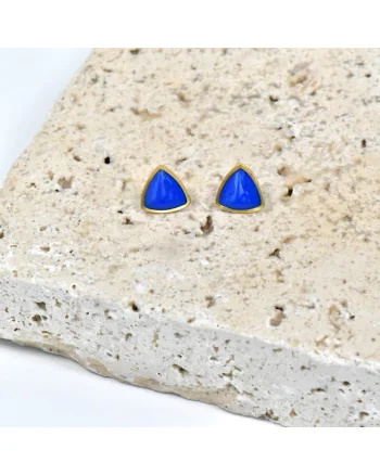 Cercei  lut polimeric si rasina epoxidica, multicolor, 5x5cm