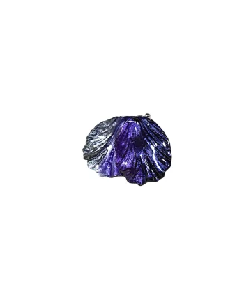 Inel Milena, Violet/Albastru/Argintiu