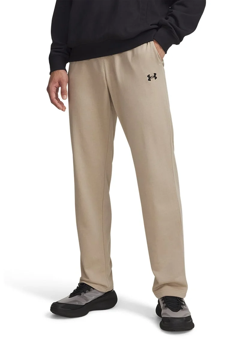 Pantaloni de trening cu croiala dreapta Rival, Bej deschis