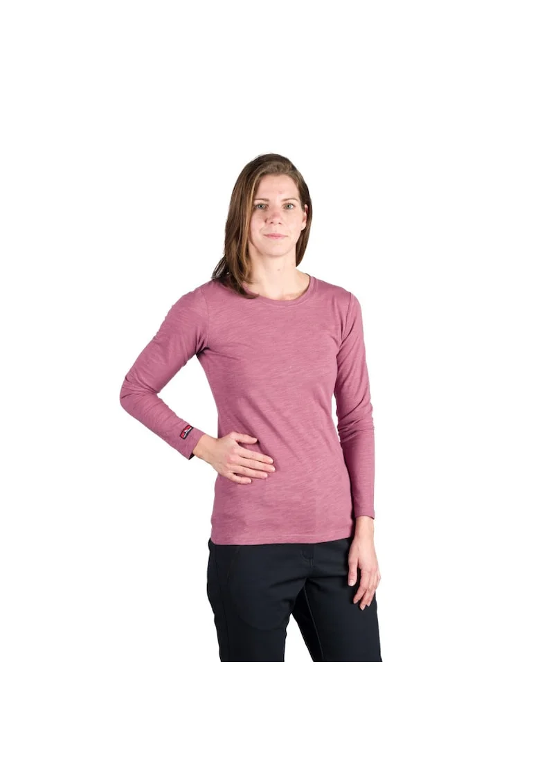 Tricou bumbac dama Carleigh, Dark rose