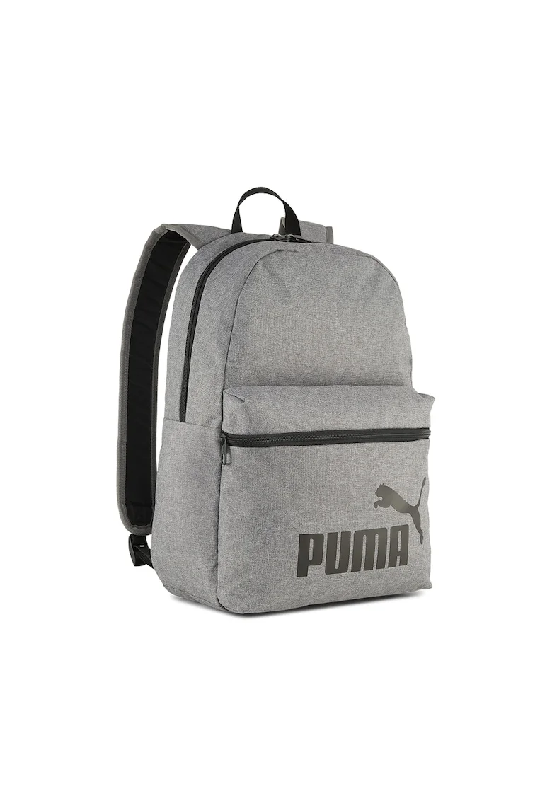 Rucsac cu logo, Gri melange