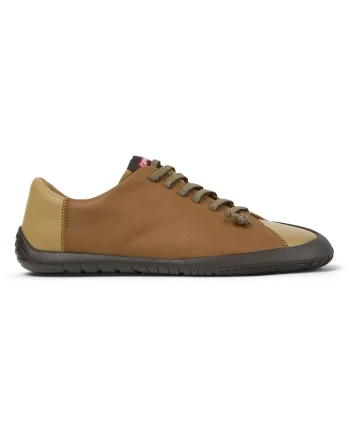 Pantofi sport Peu Path+ de piele, Maro