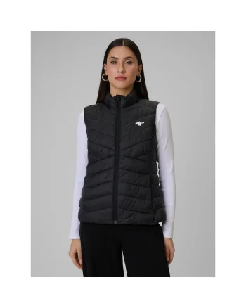 Vesta sport  dama, neagra, usoara, calduroasa, pentru primavara-vara