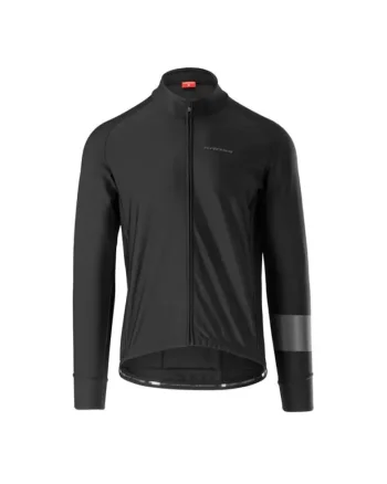 Jacheta ciclism gravel, Negru