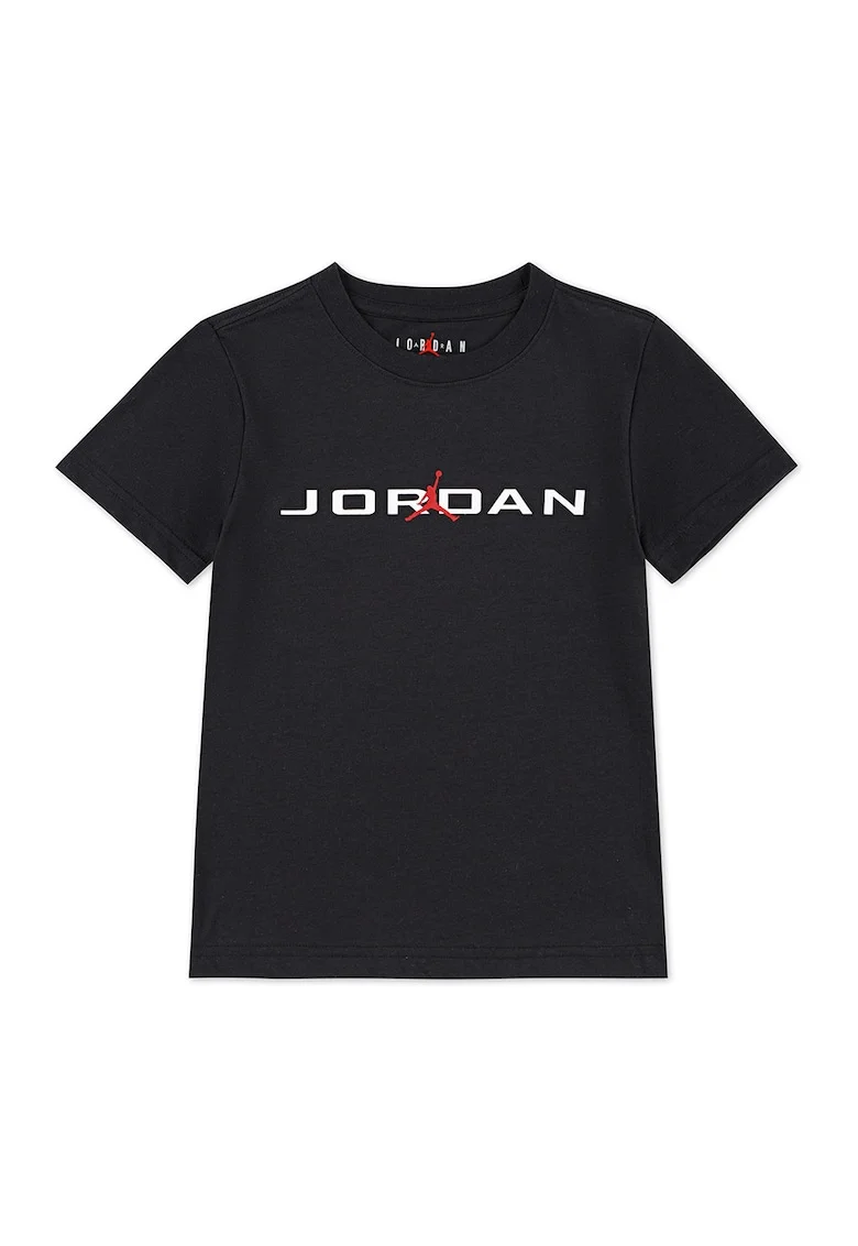 Tricou cu logo, pentru baschet Jordan Air, Rosu/Negru/Alb optic