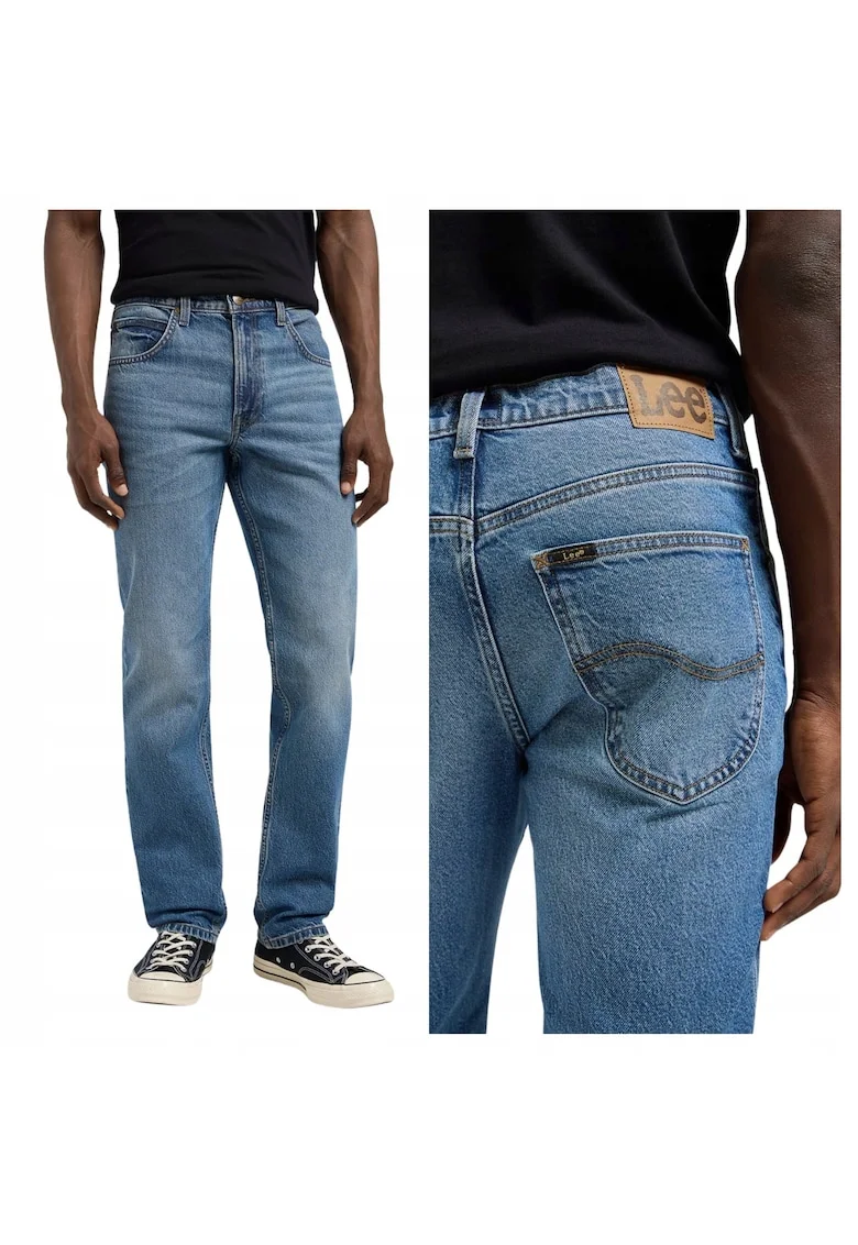 Brooklyn Straight Fit, albastru, Albastru