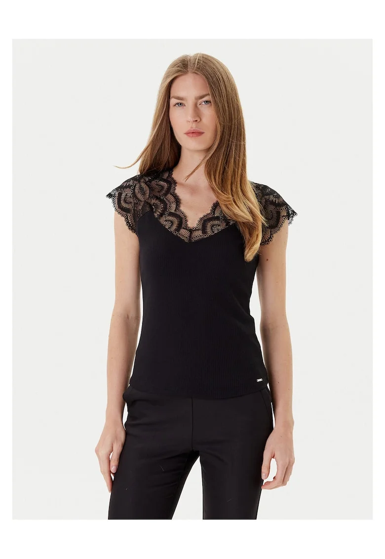 Top dama  251-DELI, negru