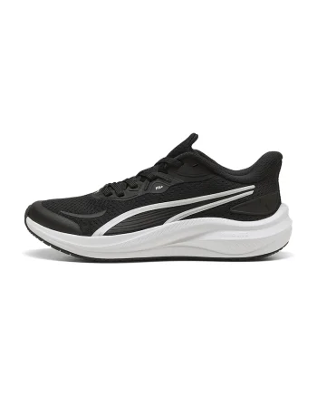 Pantofi sport Skyrocket Lite 2 din plasa, Alb/Negru/Argintiu