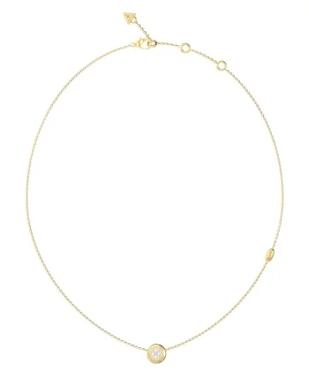 Colier cu zirconia, Auriu