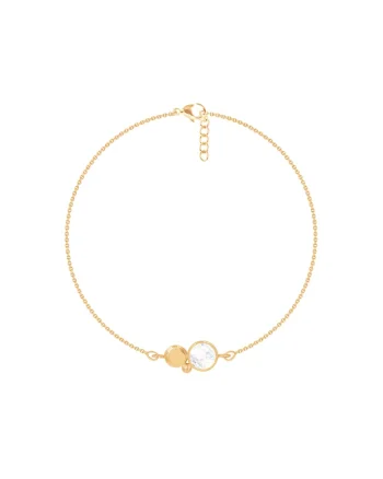 Bratara din inox placata cu aur 18K