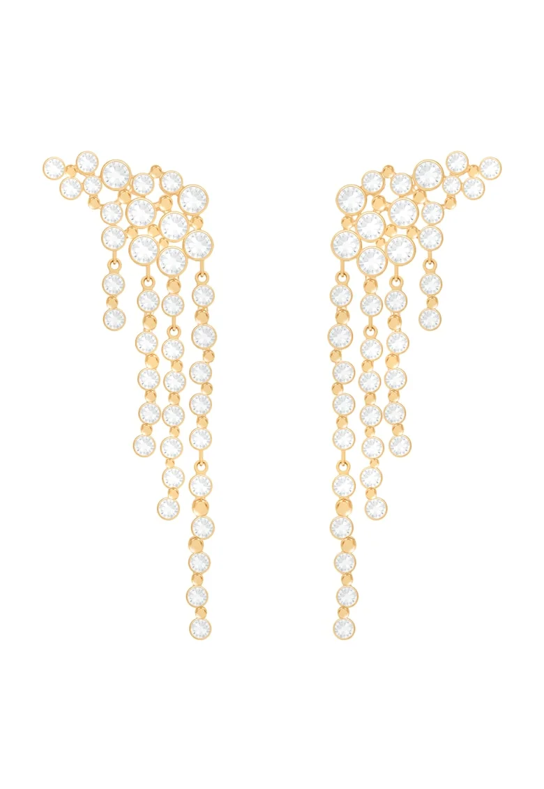 Cercei placati cu aur 18K Sparkling