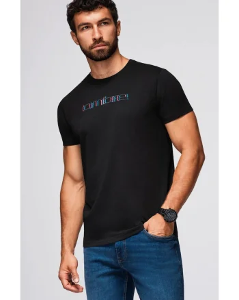 Tricou cu broderie logo