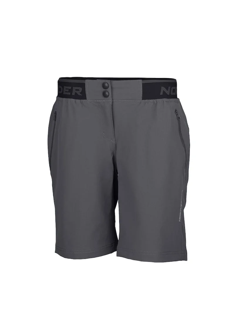 Pantaloni scurti elastici pentru femei Mikayla, Verde/Gri