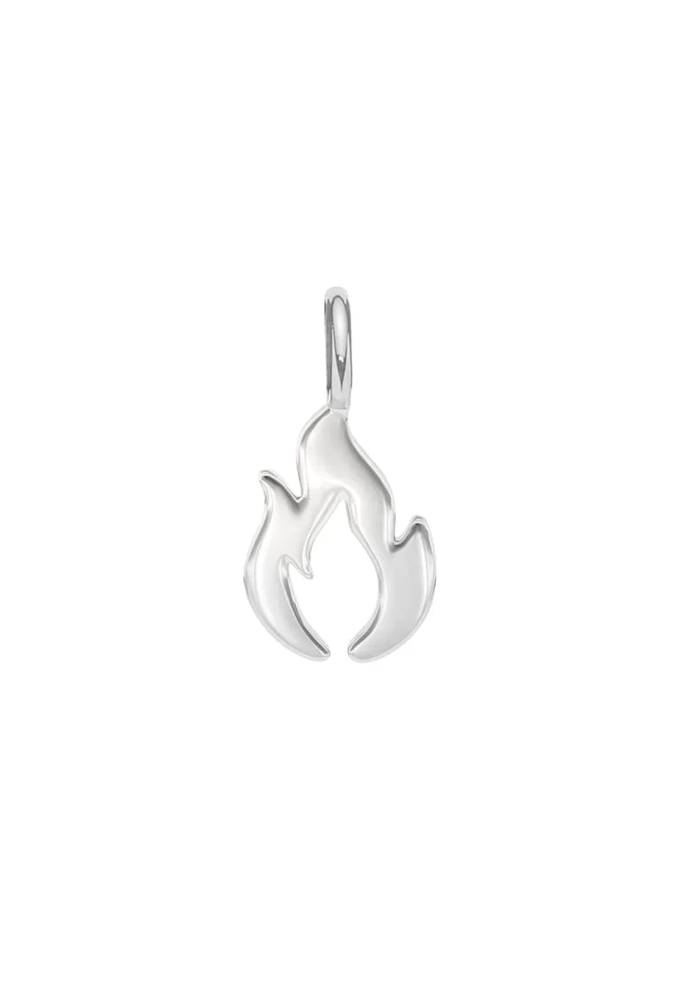 Pandantiv placat cu argint 925 Flame