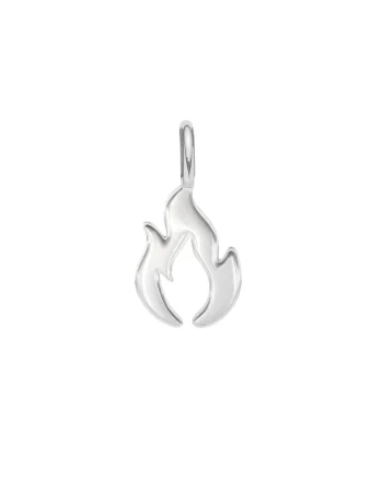 Pandantiv placat cu argint 925 Flame