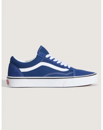 Tenisi unisex Old Skool, Alb/Albastru inchis