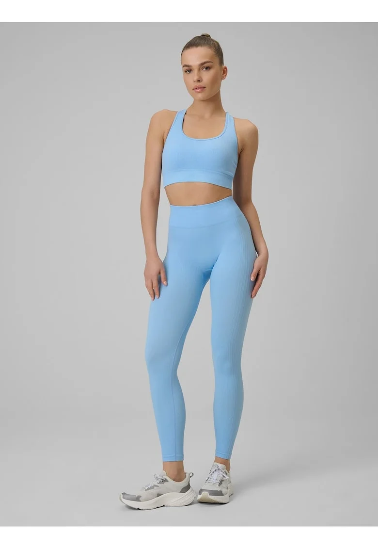 Colanti dama,  albastru, fara cusaturi, tehnologie 4F Dry
