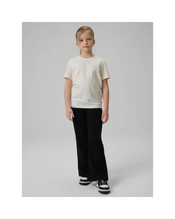 Tricou copii  alb bumbac, Alb